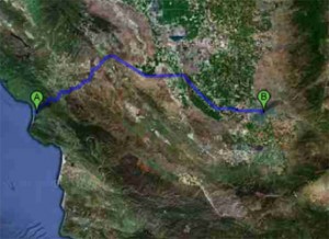 From Morro Bay to Bakersfield